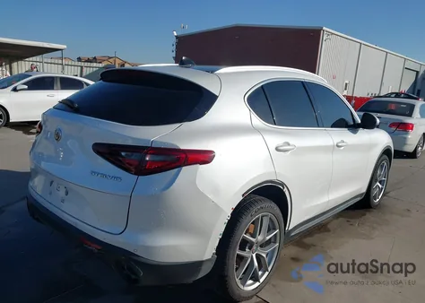 2018 Alfa Romeo Stelvio Ti Awd z USA, uszkodzony, nr VIN ZASFAKBN8J7C22670